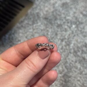 Pandora Silver Intricate Knot Ring